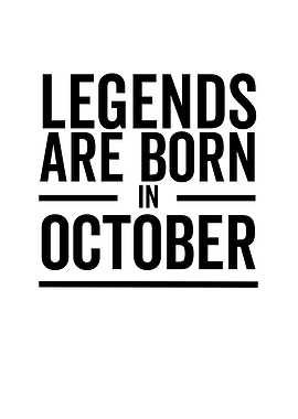 Legends Are Born in