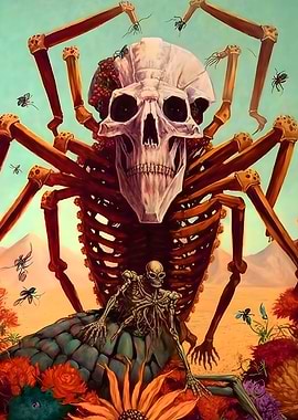 Giant Skeleton Spider