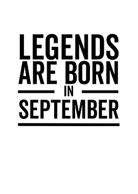 Legends Are Born in