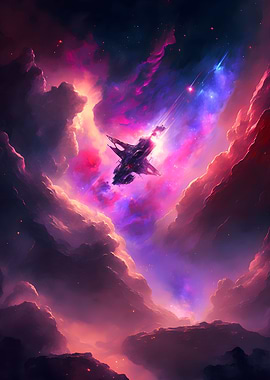 beautiful Space Landscape