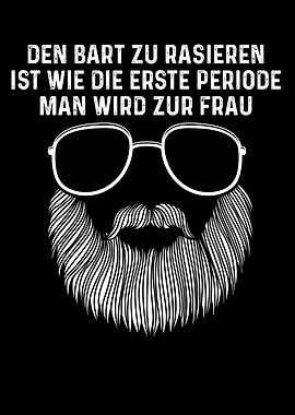 To shave the beard is to b