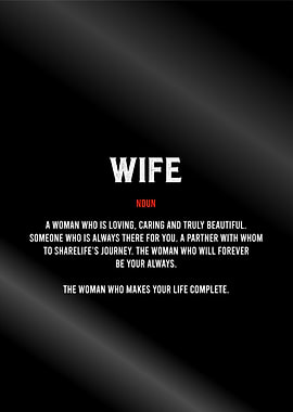 wife