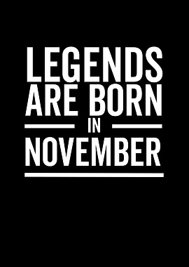 Legends Are Born in