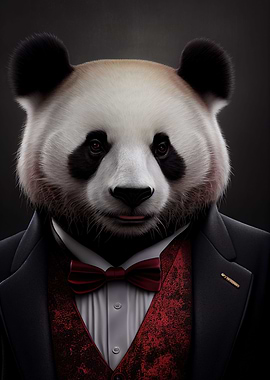 Panda Bear Suit Animal