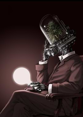 TESLA ROBOT MEDITATING