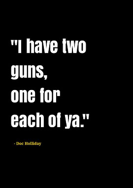 doc holliday quotes