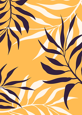 Botanical Tropical Leaves