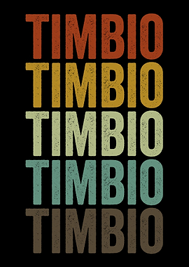 Timbio Colombia Retro