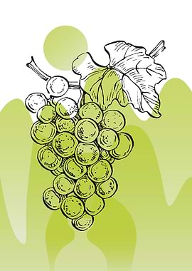 Grape Neutral Abstract