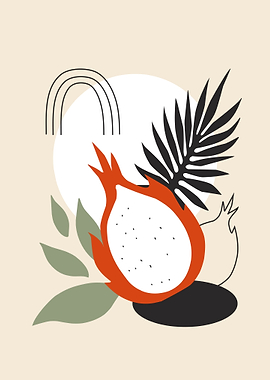 Abstract Fruit Wall Art