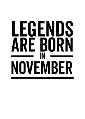 Legends Are Born in