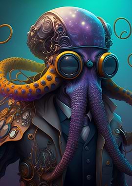 Fantastic octopus