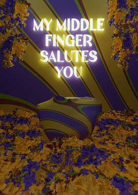 My Middle Finger Wave