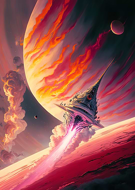 beautiful Space Landscape