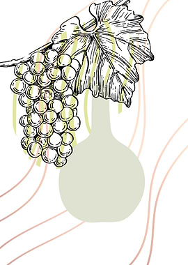 Grape Neutral Abstract