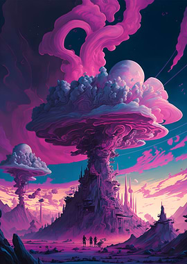 beautiful Space Landscape