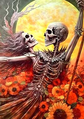 Moonlit Skeletal Dance