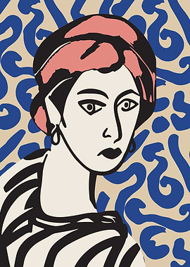 Fashionable Woman Portrait