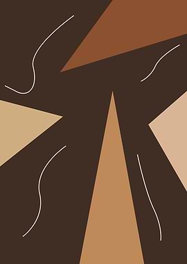 brown abstract