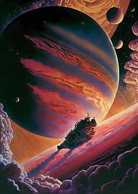 beautiful Space Landscape