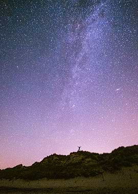 Milky way in Brittany