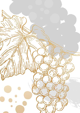 Grape Neutral Abstract