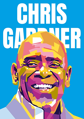 Chris Gardner Pop Art