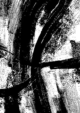 Black and White Abstract