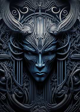 Alien Xenomorph Metalic