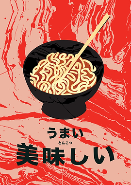Japanese Ramen Poster