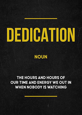 dedication definition