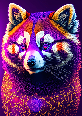 Fantastical Red Panda