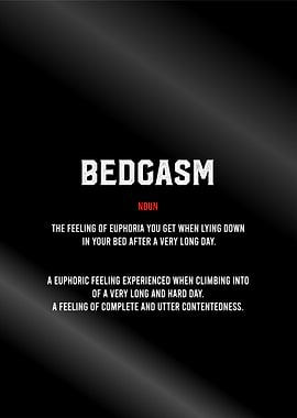 bedgasm