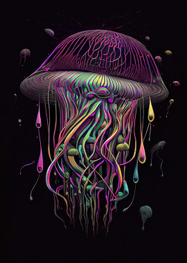 Psychedelic Jellyfish