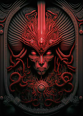 Alien Xenomorph Metalic