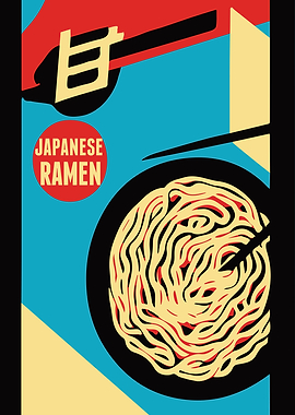 Japanese Ramen Poster