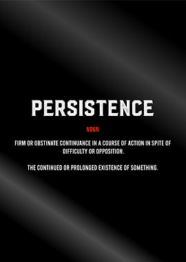 persistence