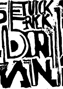 Black and White Abstract