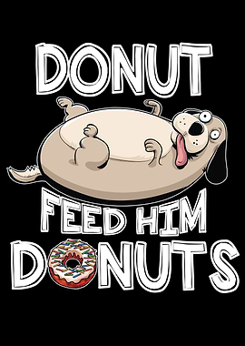 Funny Donut Dog Gift Kids