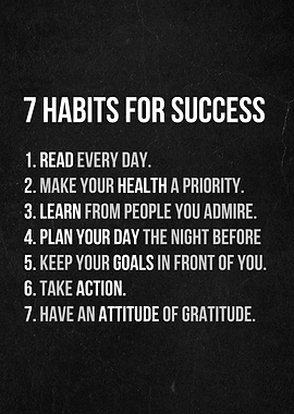 7 habits for success