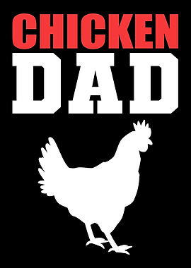 Chicken Dad Rancher Gift