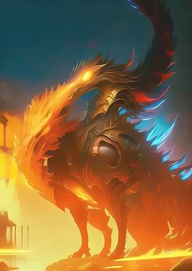 Flame Dragon Commander