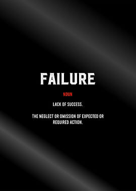 failure