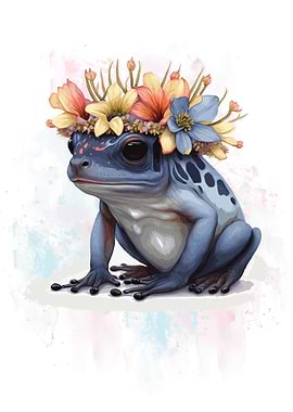 Poison Dart Frog Painting