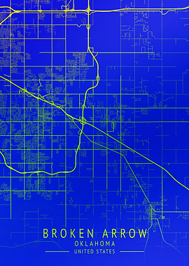 Broken Arrow City Map