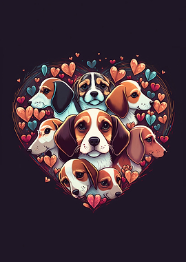 Beagle dog
