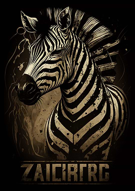 Comic Zebra