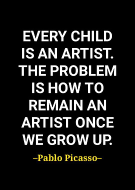 Pablo Picasso quote