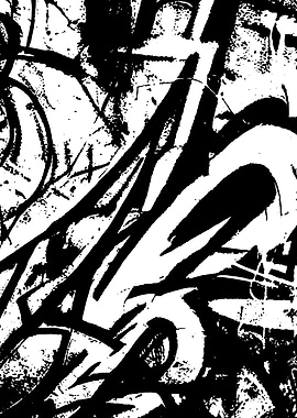 Black and White Abstract