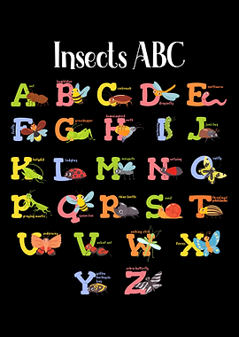 Insects Alphabet Learning